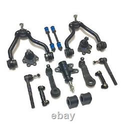 15 Pc Suspension Kit for Chevrolet GMC Control Arms Idler Arm Bracket Assembly