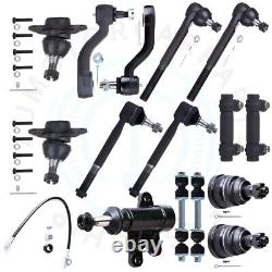 15x Front Ball Joint Inner Tie Rod End Kit Fits 1993-2000 Chevrolet C2500 C3500
