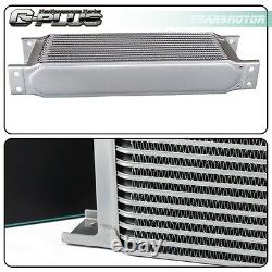 16 Row Engine Oil Cooler Kit + Male Sandwich Plate adapter Fit For LS1 LS2 LS3