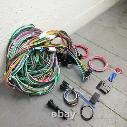 1962 1967 Chevy Wire Harness Upgrade Kit fits painless new update compact fuse