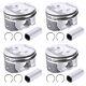 2.0t Pistons & Rings Kit Fits For Buick Gl8 Es Cadillac Ats Xt5 Chevrolet New