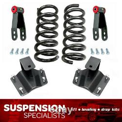 2/4 Drop Lowering Kit w Coil Springs For 1999-2007 Chevy Silverado 1500 V8 2WD