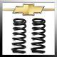 2 Front Drop Spring Kit Fits 88-98 Chevrolet C1500 2wd Lowering Coil Spring Kit