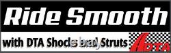 2 Load Adjusting Rear Shocks Coil Springs Fits 2007-2018 Silverado Sierra 1500