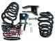 2 Rear Lowering Coil Springs Drop Kit With Shock Ext. Fits 2007-2014 Gmc Yukon Xl