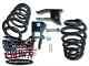 3 Rear Lowering Coil Springs Drop Kit With Shock Ext. Fits 2007-2014 Escalade