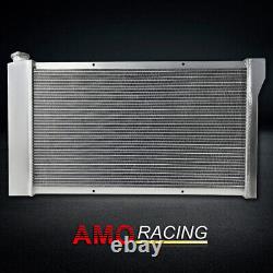 3 Row Aluminum Radiator & 2X12 Fans Shroud & Relay Kit Fits 67-72 Chevy GMC C/K