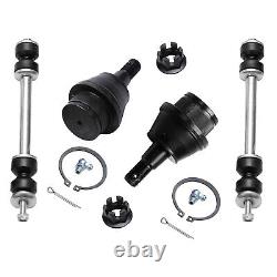 4WD Front Upper Control Arm Ball Joints Tie Rods for Chevrolet Tahoe GMC Yukon