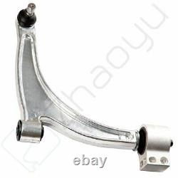 6 Front Lower Control Arm Ball Joint Tie Rod Sway Bar Fits Chevy Malibu G6 Aura