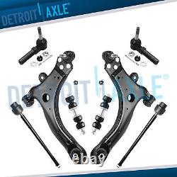 6pc Front Lower Control Arm Tierod Sway Bar for Buick Allure Regal Chevy Impala