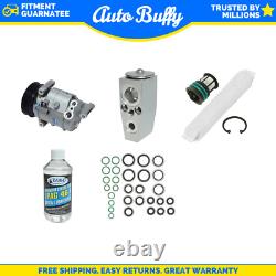 A/C Compressor, Drier, Rapid Seal, Tube & Oil Kit Fits 2012 Chevrolet Sonic