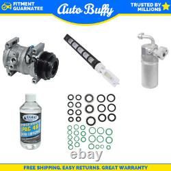 A/C Compressor, Driers, Seal, Orif Tube & Oil Kit Fits Chevrolet Silverado 3500