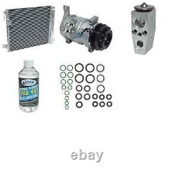 A/C Condenser, Compressor, Seal, Orif Tube & Oils Kit Fits Chevrolet, GMC Canyon