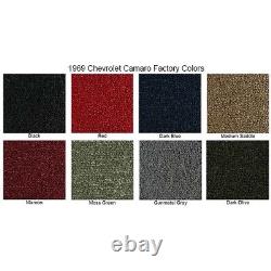 ACC 1967-1969 Fits Chevy Camaro Loop Carpet Kit, Black