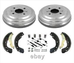 AP Rear Drums Brake Shoes Spring Kit Chevrolet Fits For 07-2011 Aveo Aveo5