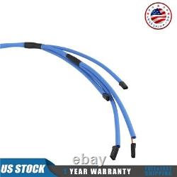 Blue Heavy Duty Glow Plug Harness Kit Fits Chevrolet Gmc Turbo Diesel 6.5 6.5L
