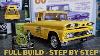 Building The 1960 Chevrolet Custom Fleetside Pickup Truck With Go Kart 1 25 Scale Model Kit From Amt