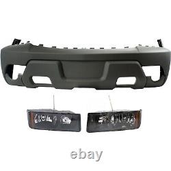 Bumper Cover Kit For 2002-2002 Chevrolet Avalanche 1500 Front Fits Body Cladding