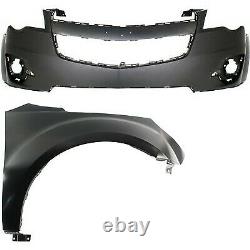 Bumper Cover Kit For 2010-2015 Chevrolet Equinox Front Right