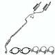 Catalytic Back Exhaust System Kit Fits 2000-2005 Chevy Monte Carlo 3.8l