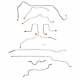 Complete Brake Line Kit Fits Chevrolet S10 1998-2000 With 4wd Ext Cab-cbk0179ss