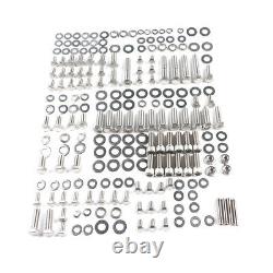 Engine Bolts Kit Stainless Small Block 265 283 305 327 350 Hex fit for SBC Chevy