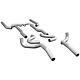 Exhaust System Kit Fits Chevrolet Chevelle 1968-1969