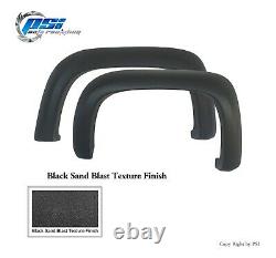 Extension Textured Fender Flares Fits Chevrolet Colorado 15-21 6'2 Bed Only