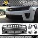 Fit 10-13 Camaro Zl1 Front Conversion Bumper Cover Grille Projector Drl Body Kit