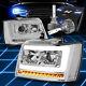 Fit 2007-2013 Avalanche Led Drl Projector Headlights Withled Kit Slim Style Chrome