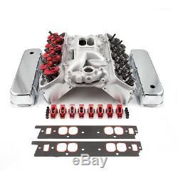 Fit Chevy BBC 396 Hyd FT Cylinder Head Top End Engine Combo Kit