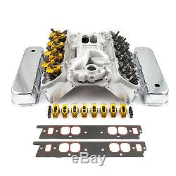 Fit Chevy BBC 396 Hyd Roller Cylinder Head Top End Engine Combo Kit