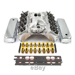 Fit Chevy BBC 396 Hyd Roller Cylinder Head Top End Engine Combo Kit
