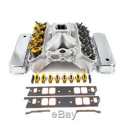 Fit Chevy BBC 454 Hyd Roller Cylinder Head Top End Engine Combo Kit