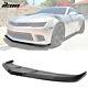 Fits 14-15 Chevy Camaro Ss 1le Style Splitter Front Bumper Lip Pu