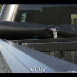Fits 14-18 Chevy Silverado/GMC Sierra 6.5 Ft 78 Bed Roll-Up Soft Tonneau Cover