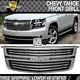 Fits 15-20 Chevy Tahoe Ltz Style Front Upper Factory Grill Grille Chrome