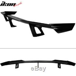 Fits 16-20 Chevy Camaro 2-Door ZL1 1LE Glossy Black Trunk Spoiler Wing ABS