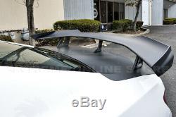 Fits 16-Up Chevrolet Camaro ZL1 1LE Style PRIMER BLACK Rear Trunk Wing Spoiler