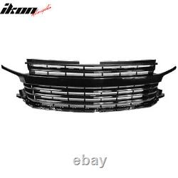 Fits 2021-2022 Chevy Tahoe & Suburban Front Bumper Grille Body Kit Gloss Black