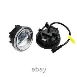 Fits Chevrolet Chevy Camaro 2010-2013 Led Fog Light Assembly Kit With DRL Halo