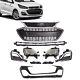 Fits Chevrolet Spark 2019-2022 Front Grille And Bumper Cover Body Kits 9pcs