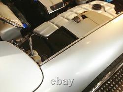 Fits Corvette C5 1997-2004 Stainless INNER FENDER COVERS 2 Pc Kit engine chrome