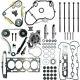 Fits Gm Equinox Ecotec 2.0 2.4l Timing Chain Gears Kit Withhead Gasket Bolts Kit