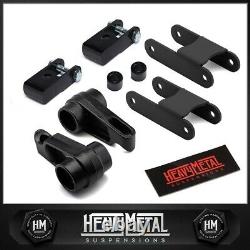 For 04-12 GMC Canyon Chevy Colorado 3 Full Level Lift Kit + Shock Extenders Z71
