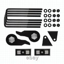 For 88-99 Chevy GMC K2500 K3500 4WD Full 3 Steel Keys Blocks Lift Kit Extenders
