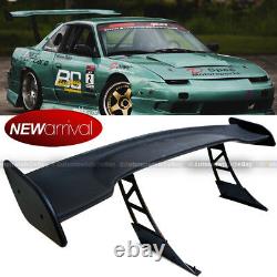 For Camaro 57 JDM Racing GT Style Down Force Trunk Spoiler Wing Matte Black