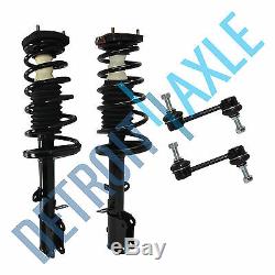 For Toyota Corolla Chevy GEO Prizm (2) Rear Strut Coil Spring and Sway Bar Link
