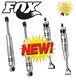 Fox 2.0 Shocks Front/rear Fits 2-3 Leveling Kits For 2001-2010 Gm 2500hd 3500