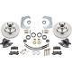 Front Disc Brake Kit, Gm Mid-size To 1949-54 Fits Chevy Spindle, 5 On 4-1/2